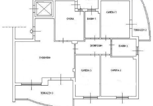 Planimetria Appartamento - Via Galluppi n. 9