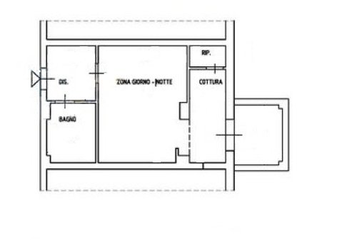 Planimetria Appartamento - Via F. Petrarca 20B