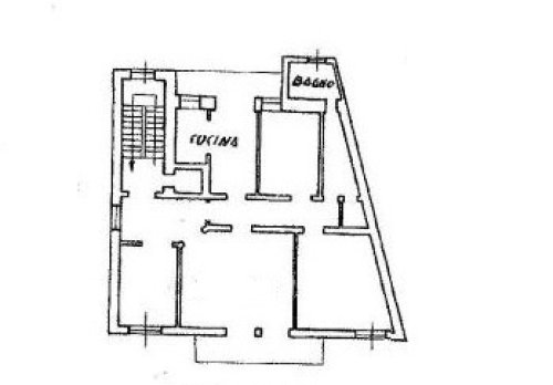 Planimetria Appartamento - Piazza G. Mazzini n. 38
